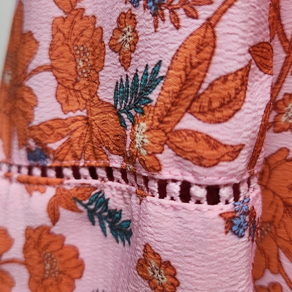 Jessica Simpson Vibrant Floral Kimono Top - Picture 4 of 5